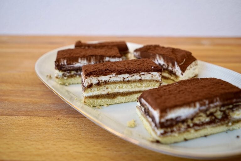 OptiGrill Rezept: Tiramisu-Schnitten